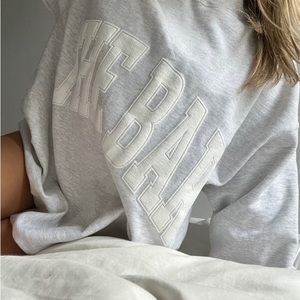 The BAR varsity sweatshirt